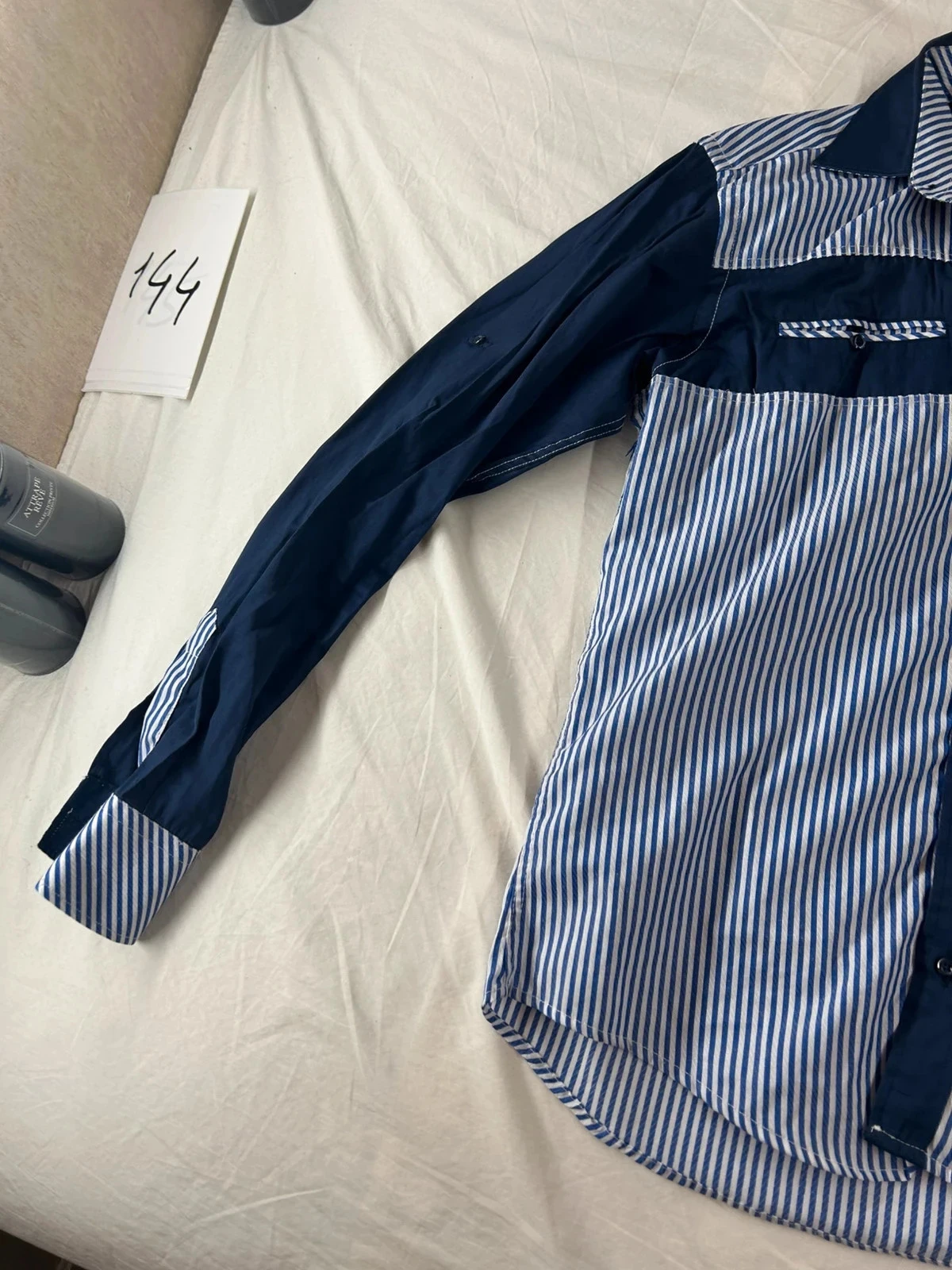 Camisa vintage a rayas Massimo Dutti – photo 4